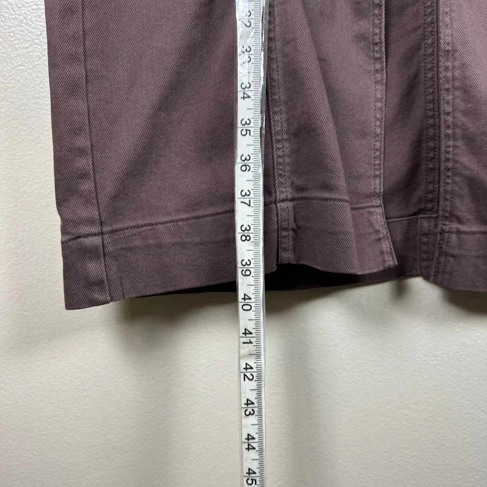 a.n.a Women's 16 Maxi Skirt Puce Brown High Rise Tencel Blend Slit Front NEW